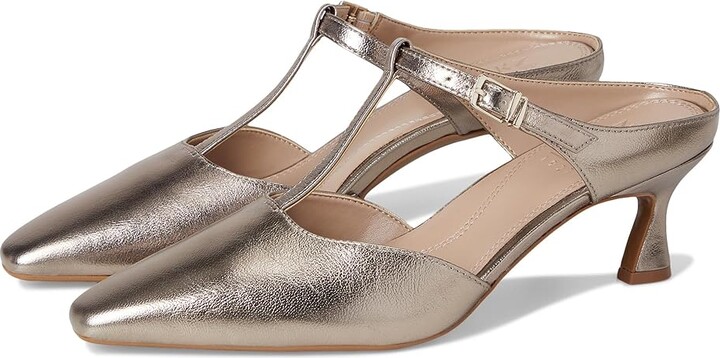 (取寄) ナチュラライザー レディース ケーディ Naturalizer women Cadey Patina Pewter Leather Naturalizer Gem Women's Clog Shoes Patina Pewter Leather : 5 M (B)