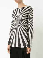 Thumbnail for your product : Gareth Pugh long sleeve printed T-shirt