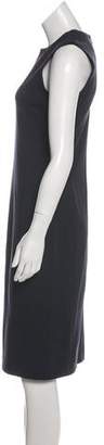 Ralph Lauren Black Label Sleeveless Midi Dress Navy Sleeveless Midi Dress