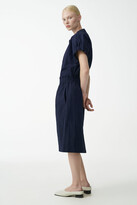 Thumbnail for your product : COS Organic Cotton-Metal Fibre Mix A-Line Skirt