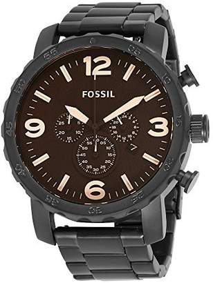 Fossil Nate Dial Stainless Steel Men's Watch JR1356