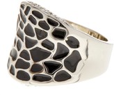 Thumbnail for your product : Ariella Collection Crystal Pave and Pattern Enamel Ring