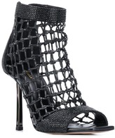 Thumbnail for your product : Le Silla Knot-Detail Caged Sandals