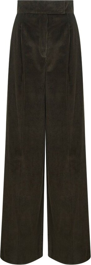 Max Mara Bosso1234 High-Waist Wide-Leg Pants