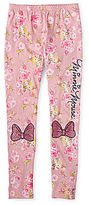 Thumbnail for your product : JCPenney Disney Minnie Mouse Floral Leggings - Girls 6-16