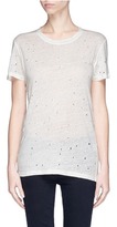 Thumbnail for your product : Nobrand 'Clay' distressed linen T-shirt