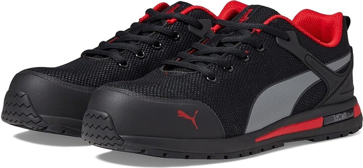 PUMA Safety Levity Knit Low ASTM EH (Black/Red) Men's Shoes - ShopStyle  Performance Sneakers
