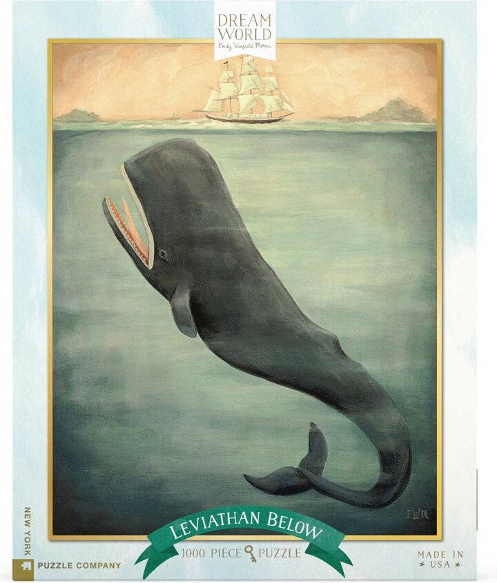 NEW YORK PUZZLE COMPANY Leviathan Below 500 Piece Puzzle