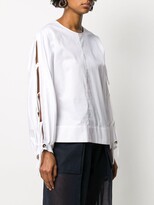 Thumbnail for your product : Eudon Choi Side Ties Long-Sleeve Top