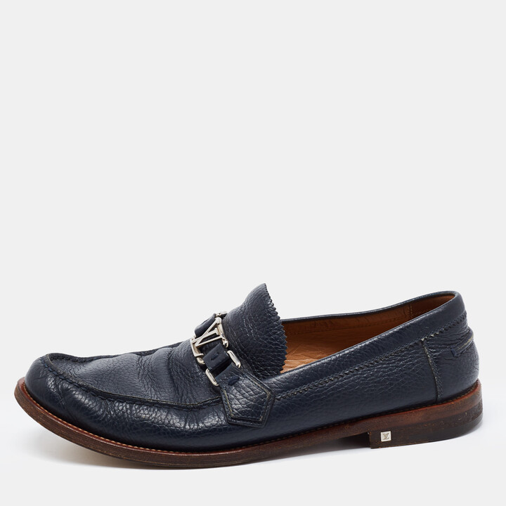 Louis Vuitton Men's Navy Blue Sneakers