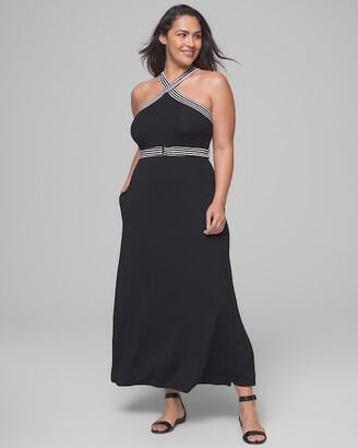 maxi dress with built in bra