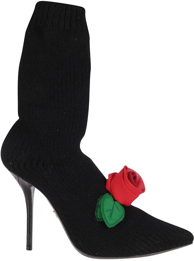 rose colored ankle boots