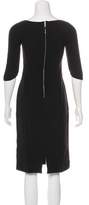 Thumbnail for your product : Narciso Rodriguez Long Sleeve Wool Dress