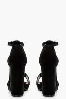 Thumbnail for your product : boohoo Wide Fit Platform Block Heels