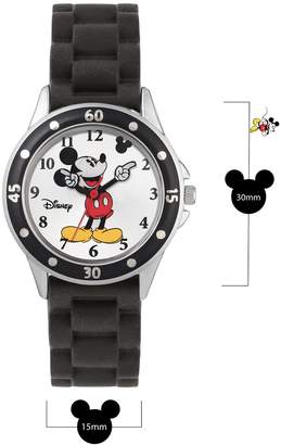 Lacoste Tu Disney Mickey Mouse Black Silicone Strap Watch