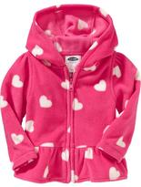 Thumbnail for your product : Old Navy Micro Performance Fleece Hooded Jackets for Baby