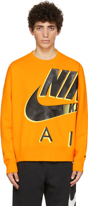 Nike Men's Orange Sweatshirts & Hoodies | ShopStyle