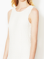 Thumbnail for your product : Pink Tartan Crochet Overlay Shift Dress