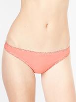 Thumbnail for your product : Gap Lace-trim thong