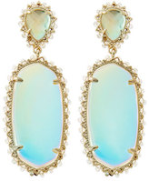Thumbnail for your product : Kendra Scott Parsons Clip-On Earrings, Translucent Iridescent