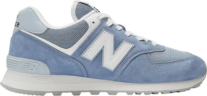 New Balance 574 Leather/Suede Shoe - ShopStyle
