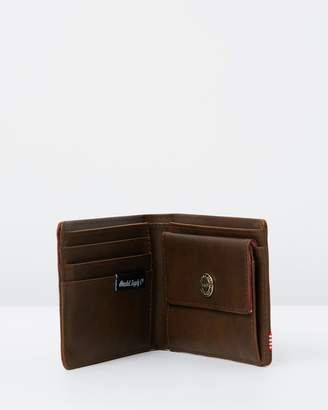 Herschel Hank Leather Wallet with Coin