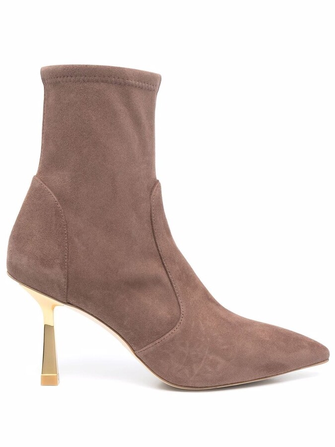 stuart weitzman pointed toe boots