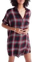 Thumbnail for your product : Madewell Courier Plaid Shirtdress