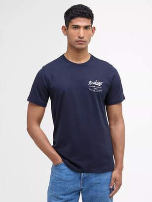 Barbour short-sleeve cotton T-shirt - ShopStyle