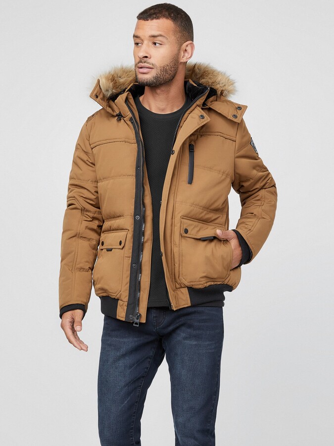 guess winter jacket men's