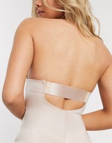 Thumbnail for your product : Spanx Suit Your Fancy low back thong smoothing bodysuit in beige