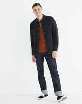 straight rigid jeans for men