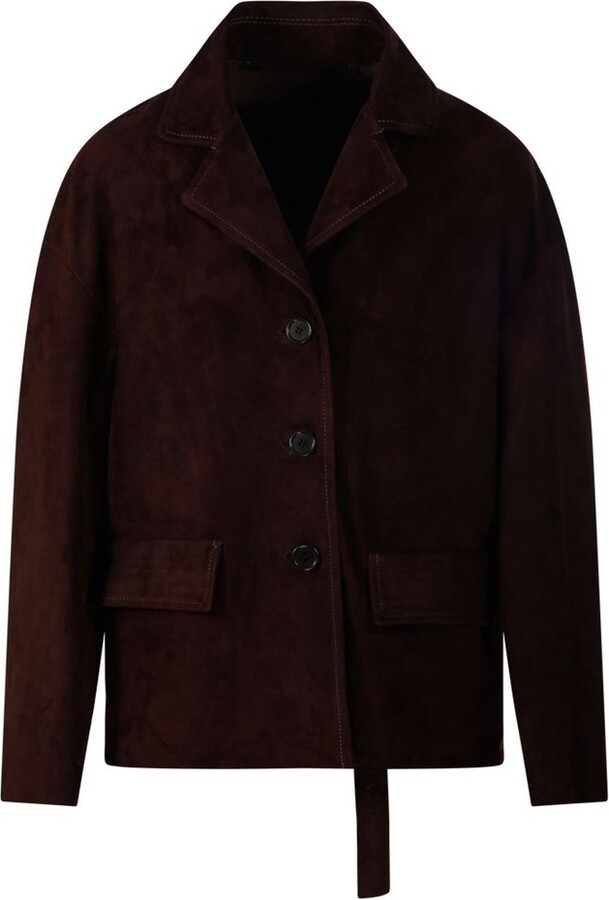 Salvatore Santoro Buttoned Shearling Jacket