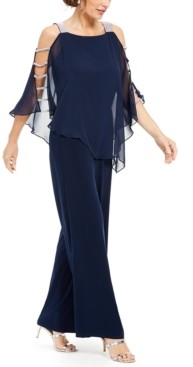 navy blue jumpsuit formal