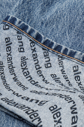 Alexander Wang Printed Denim Jeans