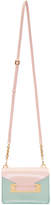 Thumbnail for your product : Sophie Hulme SSENSE Exclusive Pink and Blue Nano Milner Crossbody Bag