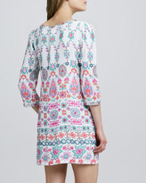 Thumbnail for your product : Yoana Baraschi Printed Beaded Shift Dress