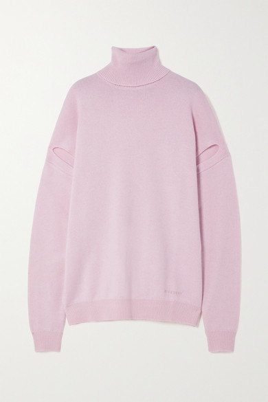 light pink cashmere sweater