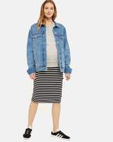 Thumbnail for your product : MATERNITY Striped Tube Skirt