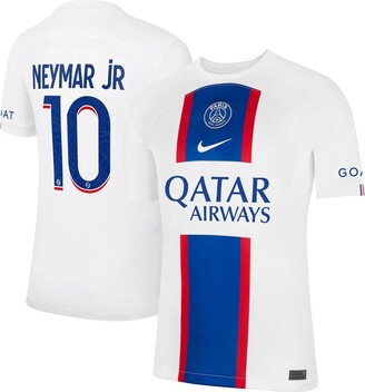 Nike Men's Neymar Jr. White Paris Saint-Germain 2022/23 Third Breathe Stadium Replica Player Jersey