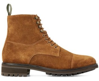 polo ralph lauren kieren suede boots in tan