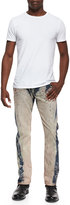 Thumbnail for your product : Robin's Jeans Robin's Jean Graffiti-Wash Bleached Denim Jeans