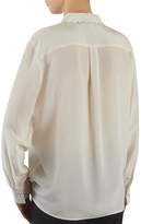 Thumbnail for your product : Gerard Darel Baume Scalloped Silk Blouse