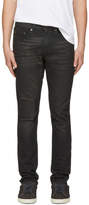 Thumbnail for your product : Saint Laurent Black Holes Low-Waisted Skinny Jeans