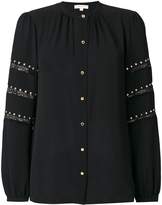 Thumbnail for your product : MICHAEL Michael Kors stud embroidered blouse