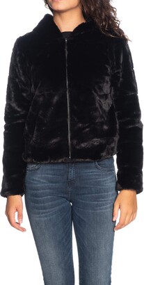 Only Women's Onlchris Fur Hooded Jacket Cc OTW
