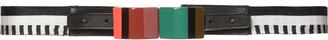 Missoni colour block belt - women - Calf Leather/Nylon/Polyester/plastic - M