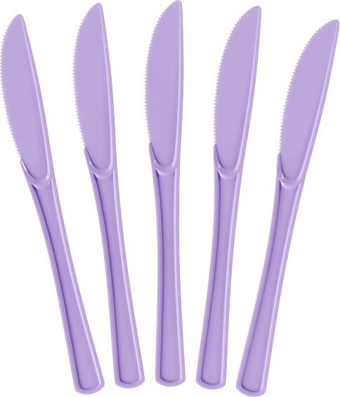 https://img.shopstyle-cdn.com/sim/1b/80/1b80bb6e8245ab5d7a4647edb668fe5c_best/exquisite-heavy-duty-lavender-disposable-plastic-knives-100-ct.jpg