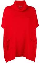 Thumbnail for your product : Ermanno Scervino oversized short-sleeve sweater
