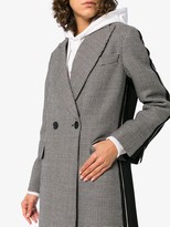 Thumbnail for your product : Stella McCartney Chana double breasted houndstooth wool coat